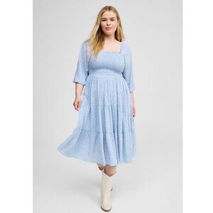 Torrid Sky Blue Midi Dress